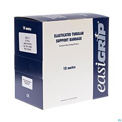 Easigrip Elastisch Tubulair Gripverband - Wit - Maat E - 8,75cmx10m 1 Rol
