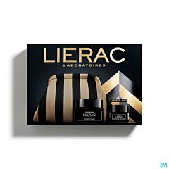 Lierac Premium Cadeauset La Crème Soyeuse 50ml + Oogcrème 20ml + Gratis Toilettas