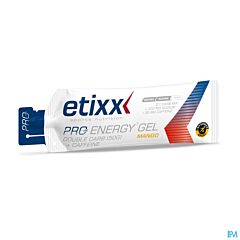 Etixx Double Carb Energy Gel Mango PRO LINE + Caffeine - 60ml