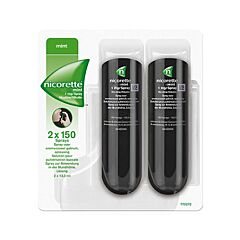 Nicorette Mint Mondspray 2x150 Sprays 1mg/spray