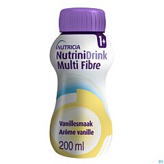 NutriniDrink Multi Fibre Vanillesmaak Flesje - 200ml