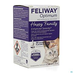 Feliway Optimum Kat Refill 30 Dagen Fl 48ml