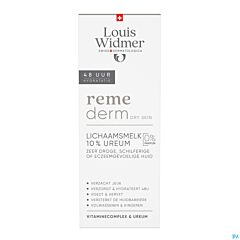 Louis Widmer Remederm Lichaamsmelk 10% Urea Zonder Parfum 200ml