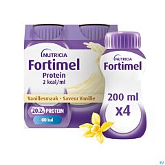 Fortimel Protein 2kcal Vanilla - 4x200ml