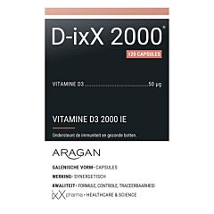 D-ixX 2000 Vitamine D - 120 Capsules