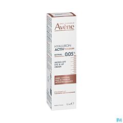 Avène Hyaluron Activ Procedure Micro-liftende crème voor de oog- en lipcontour – 0,05% Retinal – 15ml