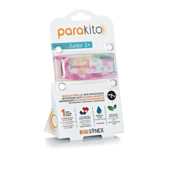 PARAKITO Anti-muggenarmband oplaadbaar junior TIE & DYE