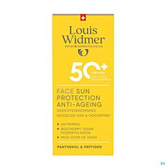 Louis Widmer Face Sun Protection Anti-ageing 50+ Parfum - 50ml