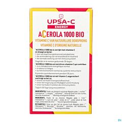 UPSA‑C Energy Acerola 1000 mg 30 Kauwtabletten