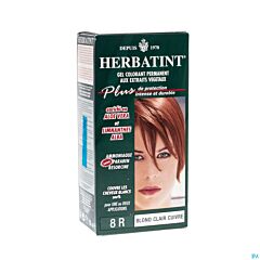 8R Permanente Haarkleuring - Licht Koper Blond 150ml