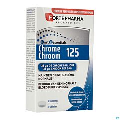 Forté Pharma Chroom 125 | 30 Tabletten