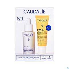 Caudalie Vinoperfect Voordeelset Anti-Vlekken Serum 30ml + Vinosun Protect SPF50+ Fluide 20ml