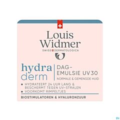 Louis Widmer Hydraderm Dagemulsie Uv 30 Parfum - 50ml