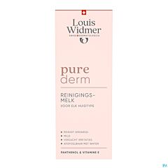 Louis Widmer Purederm Reinigingsmelk Parfum - 200ml