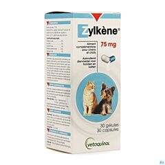 Zylkène 75mg Kleine Honden & Katten 30 Capsules