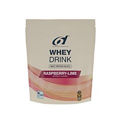 6D Whey Drink Raspberry & Lime - 480g Poeder