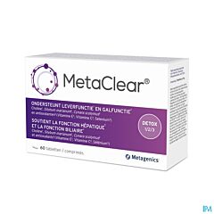 Metaclear Metagenics Tabletten - 60 stuks