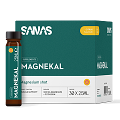Sanas Magnekal Ampoules - 30 x 25 ml
