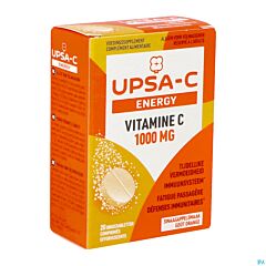 Upsa C Energy 1000mg Bruistabletten 20 stuks