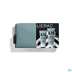 Lierac Homme Cadeauset Energiserende Hydraterende Gel 50ml + Douchegel 200ml Gratis