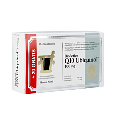Pharma Nord BioActive Q10 100mg 60 + 20 Capsules GRATIS