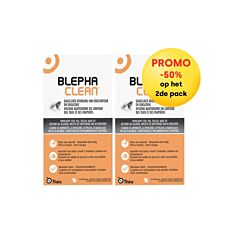 Blephaclean Steriele Kompressen - 2x30 PROMO -50% op 2de Pack