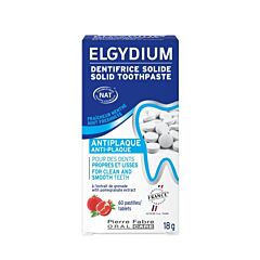 Elgydium Tandpasta Anti-plak - 60 Tabletten