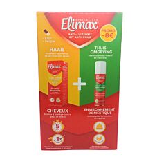 Elimax Duo Pack Anti-Luizen Shampoo 100ml + Textiel / Meubelspray 150ml