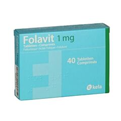 Folavit 1mg - 40 Tabletten 