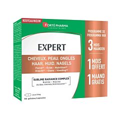 Forté Pharma Expert Haar Huid & Nagels - 90 Capsules - PROMO 1 Maand GRATIS
