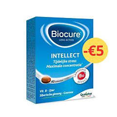 Biocure Intellect Long Action - 40 Tabletten PROMO -5€