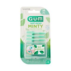  Gum Soft Picks Minty Medium - 40 stuks