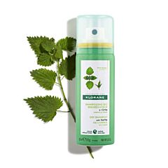 Klorane Droogshampoo Vet Haar Brandnetel Reisformaat - 50ml