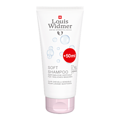 Louis Widmer Soft Shampoo - Zonder Parfum - 150 + 50ml GRATIS