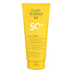 Louis Widmer All Day 50+  Zonder Parfum - 200ml