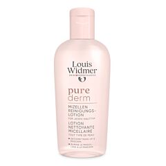 Louis Widmer Purederm Micellaire Reinigingslotion Zonder Parfum - 200ml
