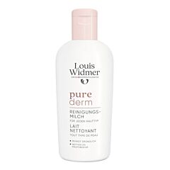 Louis Widmer Purederm Reinigingsmelk Zonder Parfum - 200ml