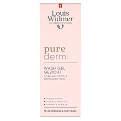 Louis Widmer Purederm Wash Gel Gezicht Parfum - 125ml