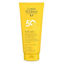 Louis Widmer Sun Gel 50 Zonder Parfum - 100ml