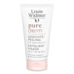 Louis Widmer Purederm Gezichtspeeling Zonder Parfum - 50ml