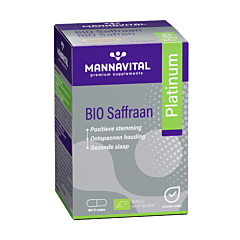 MannaVital Saffraan Platinum - 60 Capsules