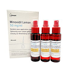 Minoxidil Leman 5% tegen Haaruitval 3x 60ml