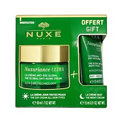 Nuxe Nuxuriance Ultra Globale Anti-Aging Crème - 50ml + GRATIS Nuxuriance Ultra Nachtcrème - 15ml