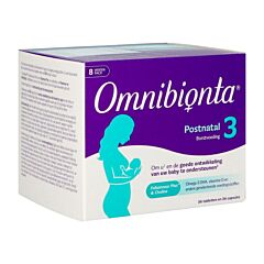 Omnibionta Postnatal 3 Borstvoeding 8weken - 56 Tabletten + 56 Capsules