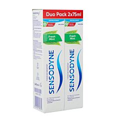 Sensodyne Fresh Mint Tandpasta Tube- Duopack 2x75ml