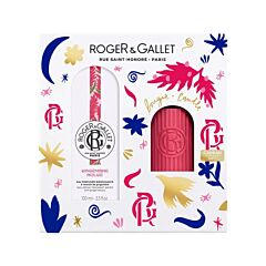 Roger&Gallet Cadeauset Gingembre Rouge Geparfumeerd Water + Geurkaars