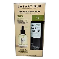 Lazartigue Tijdelijke Haaruitval Stronger Serum - 50ml + Fortify Shampoo 250ml aan €1