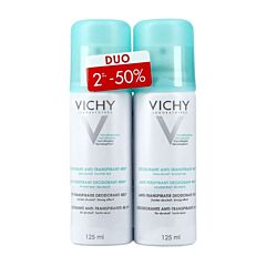 Vichy Deo Anti-Transparant Intense 48h - 2x125ml Promo