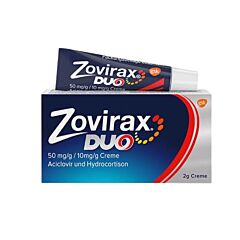  Zovirax Duo Crème 5%+1% Tube - 2g