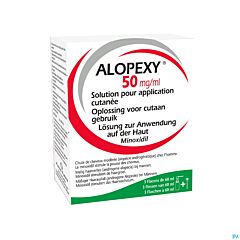 Alopexy | Minoxidil 5% tegen Haarverlies 3x 60ml